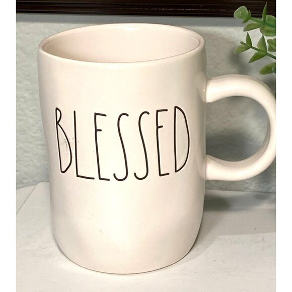 Rae Dunn Blessed Coffee Mug - Picture 2 of 4
